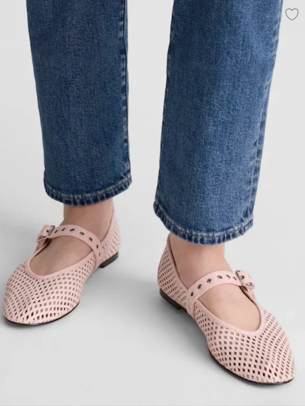 Madewell Remy Mary Jane Flat - Mininal Pink